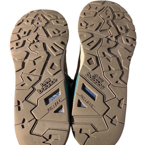 NIB Palace & New Balance Collab 580 Gargoyle Grey Blue MT580PA2 Low Sneakers 11 - Picture 12 of 16